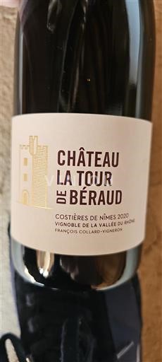 Valle del Rodano Costières di Nîmes Château La Tour de Béraud 2020