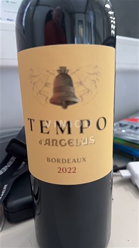 Bordeaux Château Angélus Tempo d'Angélus 2022