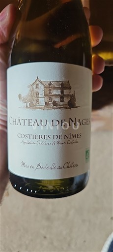 Wijnen Blanc sec Château Nages 2020 Frankrijk Rhônevallei Costières de Nîmes AOC