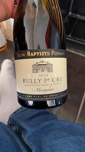 Burgundsko Rully Premier Cru Jean-Baptiste Ponsot Monpalais 2019