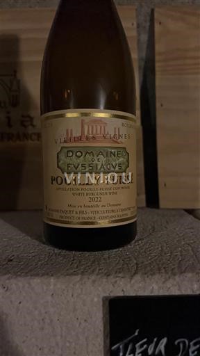 Burgundi Pouilly-fuissé Domaine Fussiacus Vieilles Vignes 2022