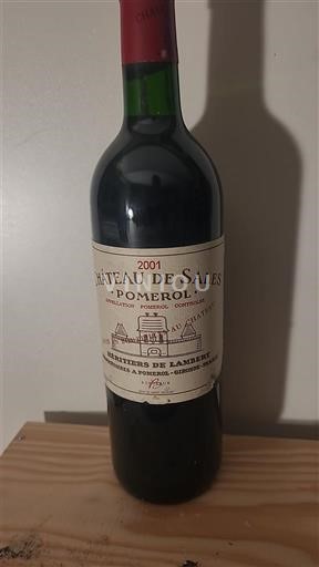 Bordeaux Pomerol Château Sales 2001