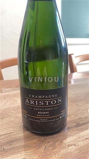 Champaña Champán Ariston Excellence Réserve Sin añada