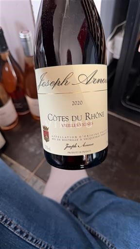 Rhônen laakso Côtes-du-rhône Joseph Arnaud Vieilles Vignes 2020