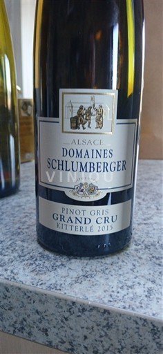 Alzacija Ni doloceno Grand Cru Domaine Domaines Schlumberger Kitterlé 2015
