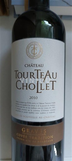 Bordeaux Graves Château Tourteau Chollet Tradition 2010