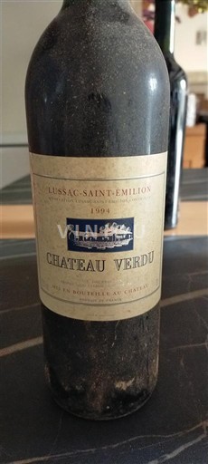 Bordeaux Lussac-saint-émilion Château Verdu 1983