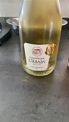 Champagne Urbain Père & Fils Carte Blanche Icke årgångsbetecknad