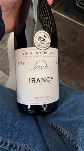 Bourgogne Irancy Bruno Verret 2020