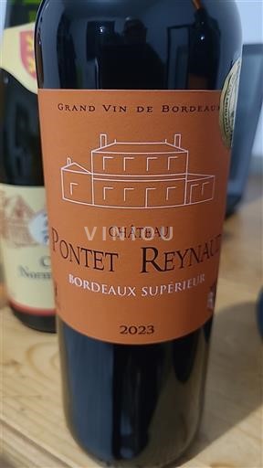 Bordeaux Bordeaux supérieur Château Pontet Reynaud 2023