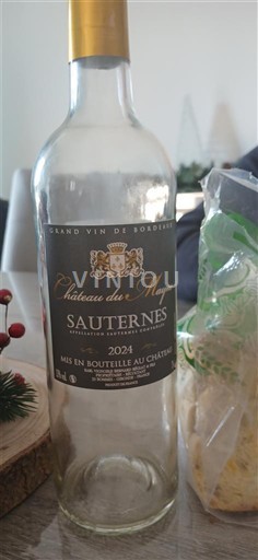 Bordeaux Sauternes Château Mayne 2021