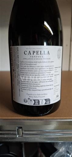 Údolí Rhôny Ventoux Sélection Parcellaire Capella 2020