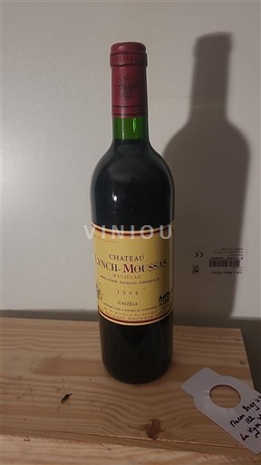 Bordeaux Nespecifikováno Lynch Moussas 1998