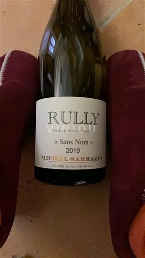 Burgundsko Rully Michel Sarrazin Sans Nom 2019