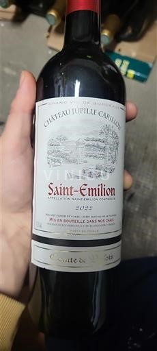 Viinit Rouge sec Château Pille Carlion 2022 Ranska Bordeaux Saint-Émilion AOC