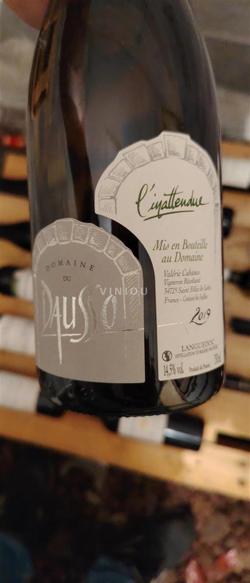 Languedoc Domaine Dausso L'inattendue 2019