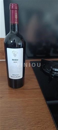 Víno Rouge sec Réserve Maison Gabis 2018 Francie Bordeaux Médoc AOC