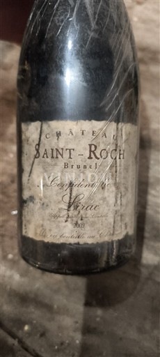 Vine Rouge sec Brunel Château Saint-Roch 2009 Frankrig Rhône-dalen Lirac AOC