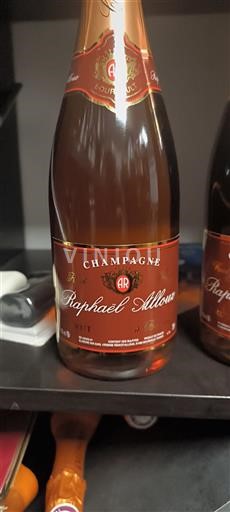 Champaña Champán Raphaël Alloux Sin añada