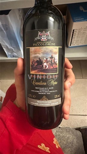 Toscane Conte Ottavio Piccolomini Cavaliere Nero Non Millésimé