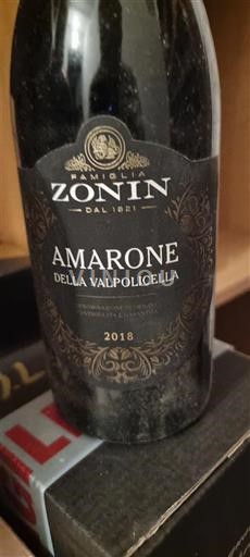 Veneto Amarone della Valpolicella Zonin 2018