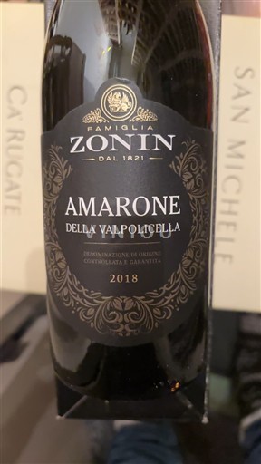 Venecia Amarone della Valpolicella Zonin 2018