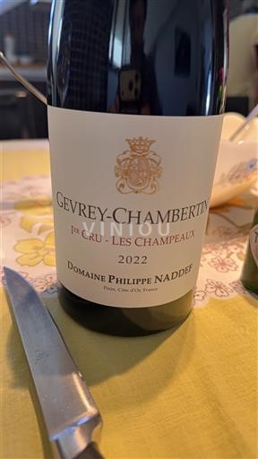 Borgogna Gevrey-Chambertin Premier Cru Domaine Philippe Naddef 1er Cru - Les Champeaux 2022