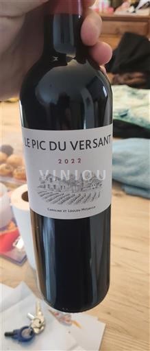 Viinit Rouge sec Le Pic du Versant 2022 Ranska Bordeaux AOC