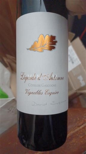 Sudoeste Côtes de Gascogne Vignobles Esquiro Légende d'Automne 2021