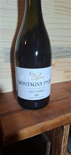 Bourgogne Montagny Premier Cru Cave de Bissey Les Coères 2023