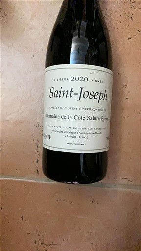 Rona dolina Saint-Joseph Domaine La Côte Sainte-Épine 2020