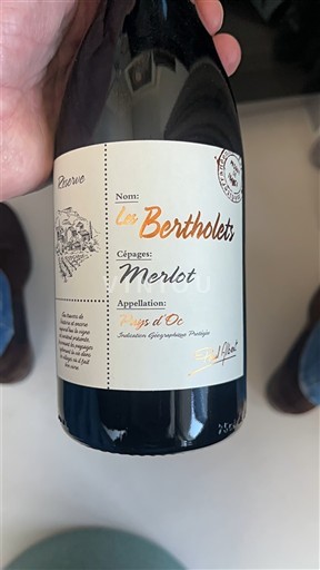 Languedoc in Roussillon Pays d'Oc Les Bertholets Réserve 2023