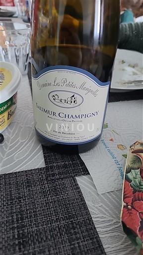 Dolina Loare Saumur-champigny Domaine Les Petites Margiles 2019