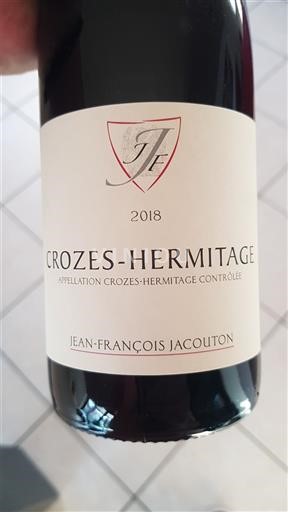 Rona dolina Crozes-hermitage Jean-François Jacouton 2018