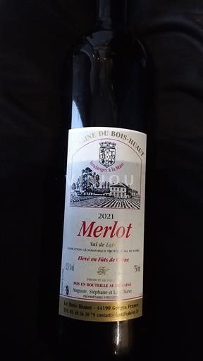 Dolina Loare Domaine Bois-Huaut Merlot 2021