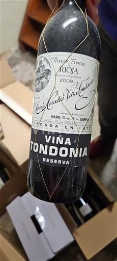 La Rioja Rioja R. Lopez de Heredia Viña Tondonia Reserva 2009