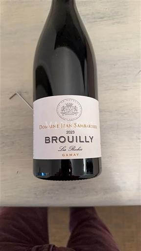 Beaujolais Brouilly Domaine Jean Sambardier Les Roches 2023