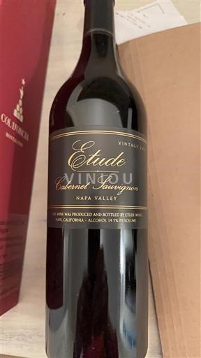 Vùng trồng nho được cấp phép California Napa Valley Etude Cabernet Sauvignon 2012