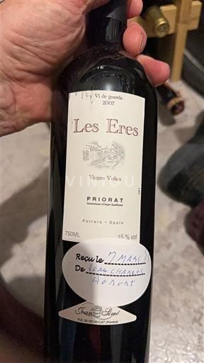 Catalonia Priorat Sangenís i Vaqué Les Eres Vinyes Velles 2007