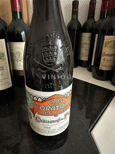 Thung lũng Rhône Châteauneuf-du-pape Clos de l'Oratoire des Papes 2004