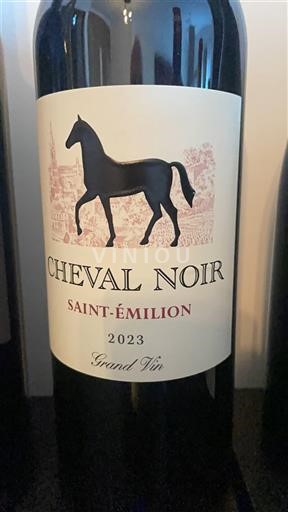 Bordeaux Saint-Émilion Cheval Noir 2023