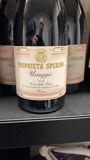 П'ємонт Косте делла Сезія Proprietà Sperino Uvaggio 2020