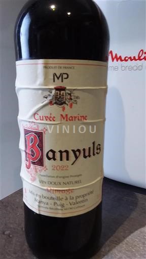 Roussillon Banyuls Maryva Puig Valenti Marine 2022