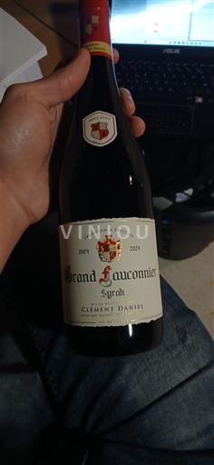 Provence, hạ lưu Rhône, Corse Vignobles Ardèche Clément Daniel Grand Fauconnier Syrah 2024
