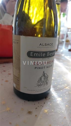 Alsacia Emile Beyer Eguisheim Pinot Noir 2017