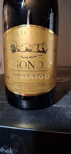 Valea Ronului Gigondas Domaine La Tuilière 2020