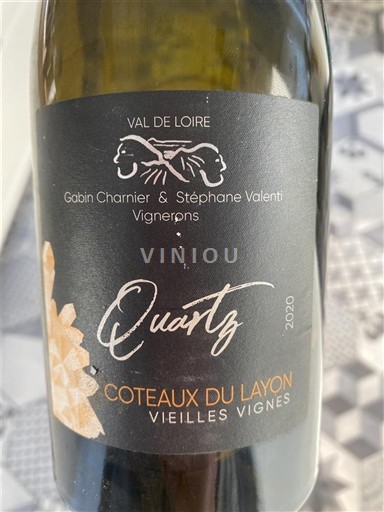 Loiredalen Coteaux-du-Layon Gabin Charnier & Stéphane Valenti Quartz 2020