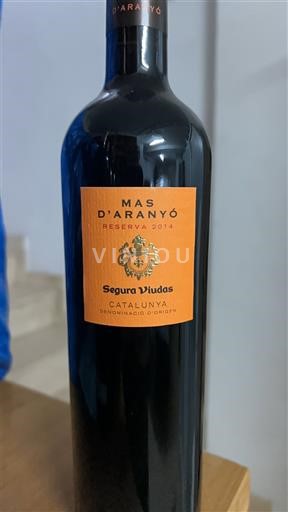Catalonia Catalunya Segura Viudas Mas d'Aranyó Reserva 2014