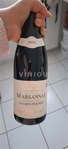 Burgund Marsannay Clé de Sency Champs Perdrix 2023