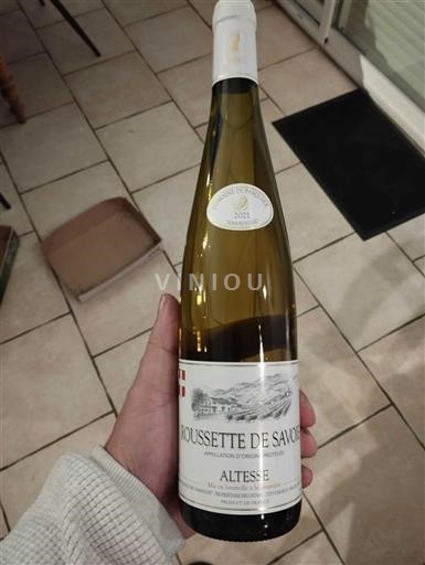 Savoie og Bugey Roussette de Savoie Maison Philippe Viallet Altesse 2021
